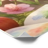 Cute Squirrel Teacher Appreciation Poster ポスター (角)