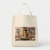 Cute Squirrel Teacher Appreciation Tote Bag トートバッグ (正面)