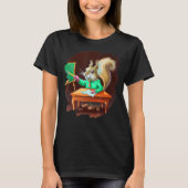 Cute   Squirrel Teacher Professor School Tシャツ (正面)