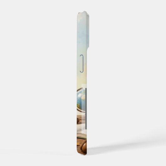 Cute Squirrel Teacher Retirement iPhone 15 Year iPhone 15ケース (右側面)