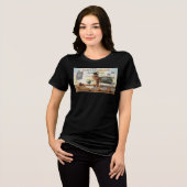 Cute Squirrel Teacher Retirement T-Shirt Year トライブレンドTシャツ (正面全面)