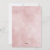 Cute Squirrel with Heart Valentine's Day シーズンカード (裏面)