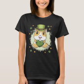 Cute St Patrick s Day Guinea Pig Tシャツ (正面)