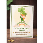 Cute St. Patrick’s Day Party Invitation 招待状