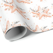 Cute Starfish ラッピングペーパー (ロールコーナー)