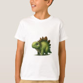 Cute Stegosaurus – Kammli's Friends Collection Tシャツ (正面)