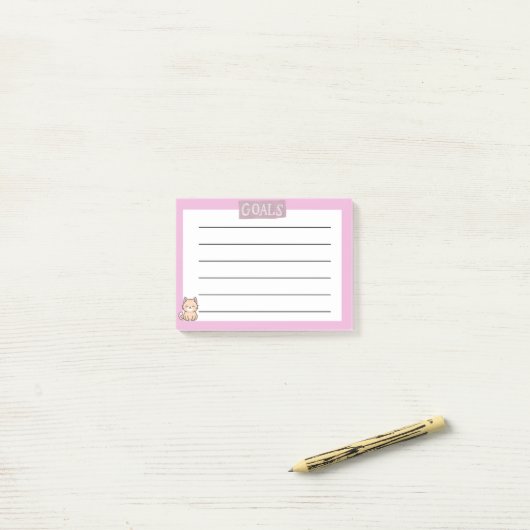 Cute sticky sticky notes ポストイット (デスク上)