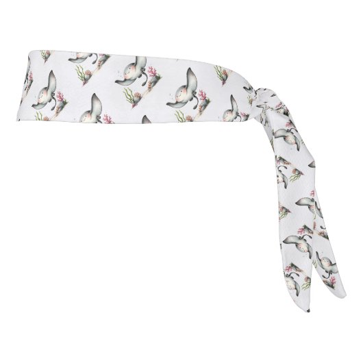 Cute Stingray Underwater Kids’ Beach Design タイヘッドバンド (回転90)