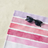 Cute Stingray Underwater Kids’ Beach Design ビーチタオル (インサイチュ)