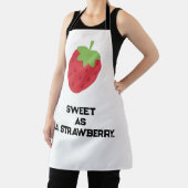 Cute Strawberry Apron | Fruit-Themed Kitchen Apron エプロン (インサイチュ)