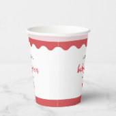 Cute Strawberry Baby Shower 紙コップ (右)