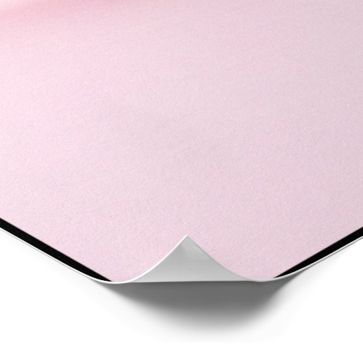 Cute Strawberry Character Poster Art ポスター (角)