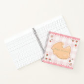 Cute Strawberry Checkered Personalized Journal ノートブック (内部)