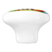 Cute strawberry chipmunk kitchen セラミックノブ (側面)