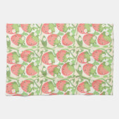 Cute Strawberry Garden  キッチンタオル (横)