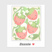 Cute Strawberry Garden  シール (シート)