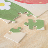 Cute Strawberry Garden  ジグソーパズル (側面)