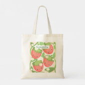 Cute Strawberry Garden  トートバッグ (裏面)