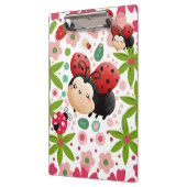 Cute Strawberry Ladybug Clipboard クリップボード (左)