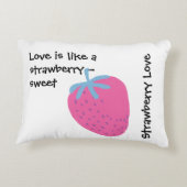 Cute Strawberry Love – Valentine’s Day  アクセントクッション (裏面)