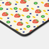 Cute Strawberry Pattern デスクマット (コーナー)