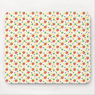 Cute Strawberry Pattern マウスパッド