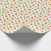 Cute Strawberry Pattern ラッピングペーパー (角)