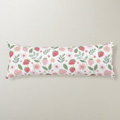 Cute Strawberry Pattern Body Pillow ボディピロー (正面)