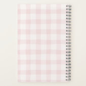 Cute Strawberry Personalized Journal ノートブック (裏面)