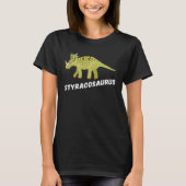 Cute Styracosaurus Dinosaur Tシャツ (正面)
