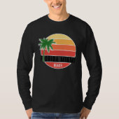 Cute Summer Beach Vacation Tees  Florida Miami Bea Tシャツ (正面)