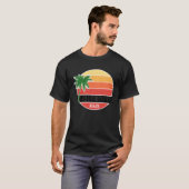 Cute Summer Beach Vacation Tees  Florida Miami Bea Tシャツ (正面フル)