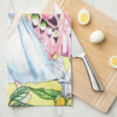 Cute Summer Fairy Kitchen Towel キッチンタオル (四つ折り)
