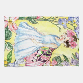 Cute Summer Fairy Kitchen Towel キッチンタオル