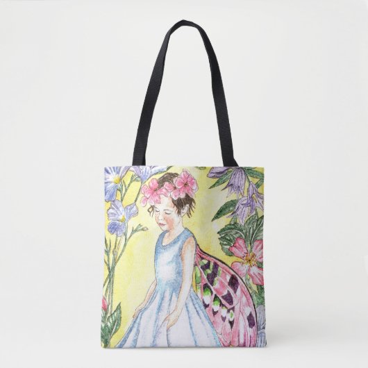 Cute Summer Fairy Tote Bag トートバッグ (正面)