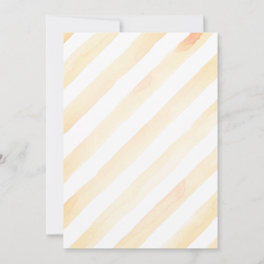 Cute summer pink lemonade invitation 招待状 (裏面)