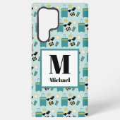 Cute Summer Vacation Elements Samsung Galaxyケース (裏面)