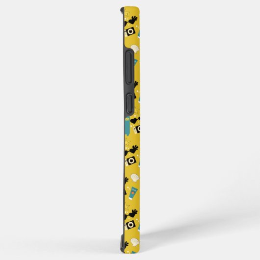 Cute Summer Vacation Elements Samsung Galaxyケース (右側面)