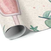 Cute summery wrapping paper ラッピングペーパー (ロールコーナー)
