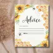 Cute Sunflower Bee Baby Shower