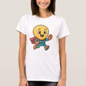 Cute Superhero Cartoon Tシャツ (正面)