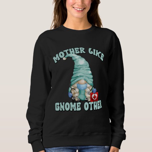 Cute Surgery Nurse Mom Quote For Women Emergency N スウェットシャツ (正面)