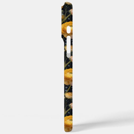 Cute Surprise Birthday Ranunculus Floral Custom  Case-Mate iPhoneケース (裏面 / 左)