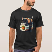 Cute Sushi Cat Tシャツ (正面)