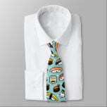 Cute Sushi Characters Fun Novelty Patterned Tie ネクタイ<br><div class="desc">A kawaii sushi pattern tie with a variety of cute characters including salmon, tuna, tamago, shrimp, octopus, wasabi and ginger. Make a quirky statement with this funny neck tie for business and special events. This fun novelty tie makes a great Father’s Day gift for sushi dads, foodies and sushi chefs....</div>