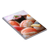Cute Sushi Harmony – Soft Notebook by SUSHIMI ノートブック (右側)