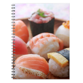Cute Sushi Harmony – Soft Notebook by SUSHIMI ノートブック