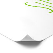 Cute sushi Japanese food ポスター (角)