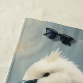 cute swan ビーチタオル (インサイチュ)