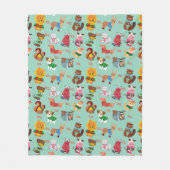 Cute Sweater Weather Fleece Blanket フリースブランケット (正面)